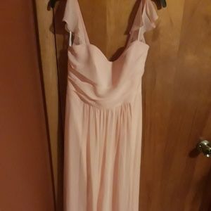David's Bridal Bridesmaid Gown Bellini